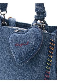Desigual Plecak 26SAKD08 Niebieski. Kolor: niebieski. Materiał: materiał #7
