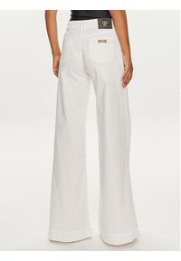 Versace Jeans Couture Jeansy 76HAB561 Biały Slim Fit. Kolor: biały