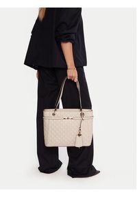 Guess Torebka Idra HWGG81 57250 Beżowy. Kolor: beżowy. Materiał: skórzane