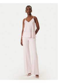 Rinascimento Top CFC0127685003 Różowy Regular Fit. Kolor: różowy. Materiał: syntetyk #6