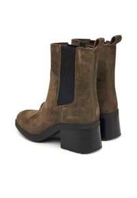 Timberland Botki Bellevaux TB0A424XA2D1 Brązowy. Kolor: brązowy. Materiał: zamsz, skóra #3