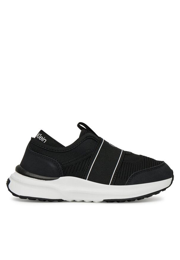 Sneakersy Calvin Klein Jeans. Kolor: czarny
