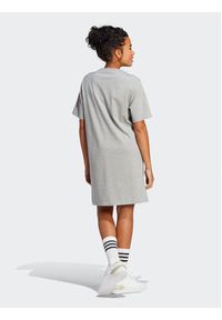 Adidas - adidas Sukienka codzienna Essentials HR4924 Szary Loose Fit. Okazja: na co dzień. Kolor: szary. Materiał: bawełna. Typ sukienki: proste. Styl: casual #7