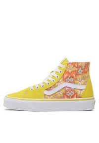 Vans Sneakersy Sk8-Hi Tapered VN0A5KRUBLX1 Żółty. Kolor: żółty. Materiał: materiał
