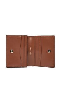 MICHAEL Michael Kors Mały Portfel Damski 32F5GNXD1L Brązowy. Kolor: brązowy. Materiał: skóra #3