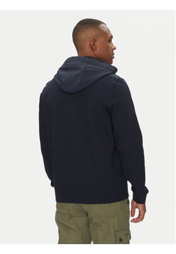 Aeronautica Militare Kurtka softshell 251AF499F559 Granatowy Regular Fit. Kolor: niebieski. Materiał: wiskoza