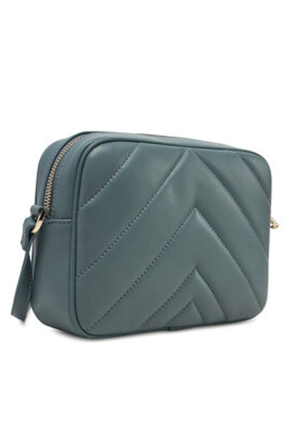Patrizia Pepe Torebka CB0023/L004-G600 Zielony. Kolor: zielony. Materiał: skórzane