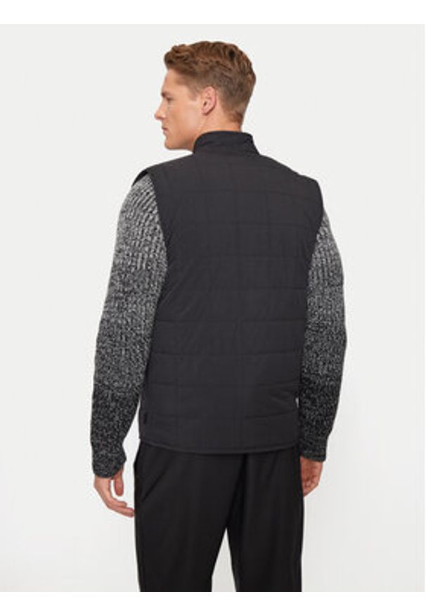 Rains Kamizelka Giron Liner Vest T1 19410 Czarny Regular Fit. Kolor: czarny. Materiał: syntetyk. Długość rękawa: bez rękawów
