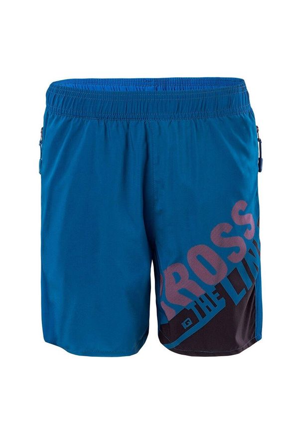 IQ - Shorty Dziecięce Reno. Kolor: czerwony, niebieski, wielokolorowy. Styl: sportowy. Sport: turystyka piesza