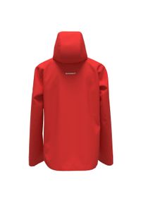 Kurtka z membraną męska Mammut Crater Light HS Hooded Jacket. Kolor: czerwony