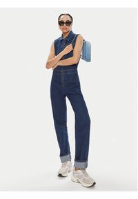 Calvin Klein Jeans Kombinezon J20J222840 Granatowy Regular Fit. Kolor: niebieski. Materiał: jeans