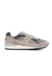 Buty do chodzenia męskie Saucony Shadow 5000. Zapięcie: sznurówki. Kolor: szary, wielokolorowy, beżowy. Materiał: guma, tkanina, skóra, materiał, syntetyk. Szerokość cholewki: normalna. Sport: turystyka piesza