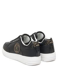 Versace Jeans Couture Sneakersy Fondo Meyssa 79VA3SJ5 ZPB33 Czarny. Kolor: czarny. Materiał: skóra #4