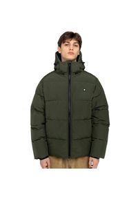 Kurtka zimowa męska Element Dulcey Puff 2.0. Kolor: zielony. Materiał: poliester. Sezon: zima. Sport: turystyka piesza