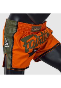 FAIRTEX - Spodenki Muay Thai Fairtex BS1705 M. Kolor: żółty, pomarańczowy, wielokolorowy