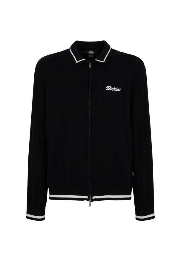 Dickies - Kurtka DICKIES LEWISTOWN FZ CARDIGAN Czarny. Kolor: czarny. Materiał: tkanina