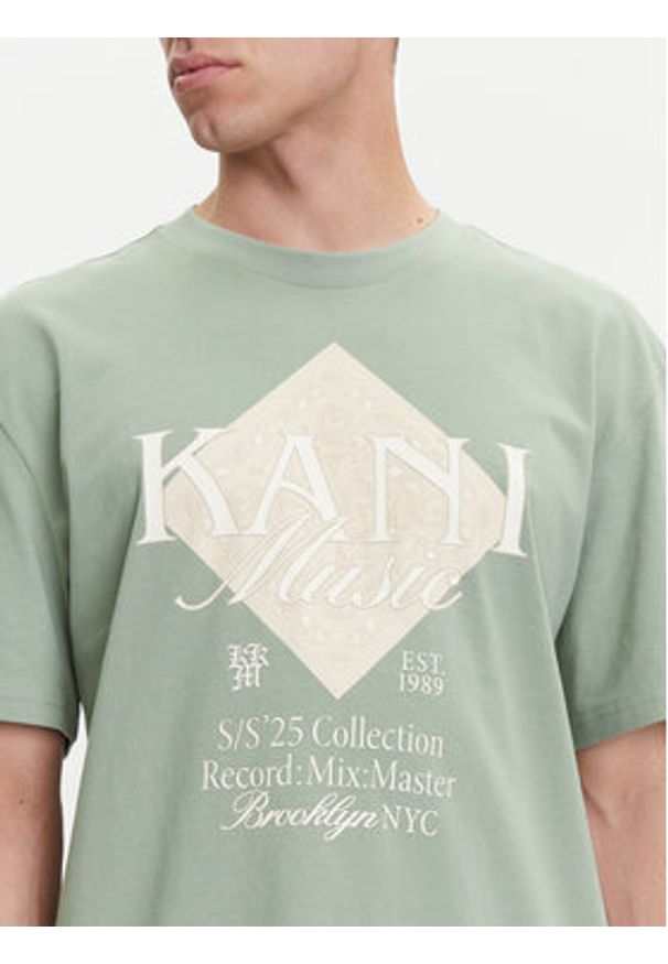 Karl Kani T-Shirt PD00005357 Zielony Relaxed Fit. Kolor: zielony. Materiał: bawełna