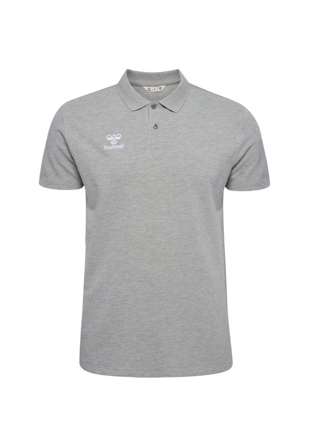 Hummel - Koszulka hmlGO 2.0 POLO. Typ kołnierza: polo. Kolor: szary. Styl: sportowy
