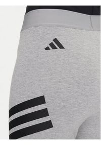 Adidas - adidas Kolarki Future Icons 3-Stripes JE0165 Szary Slim Fit. Kolor: szary. Materiał: bawełna #4