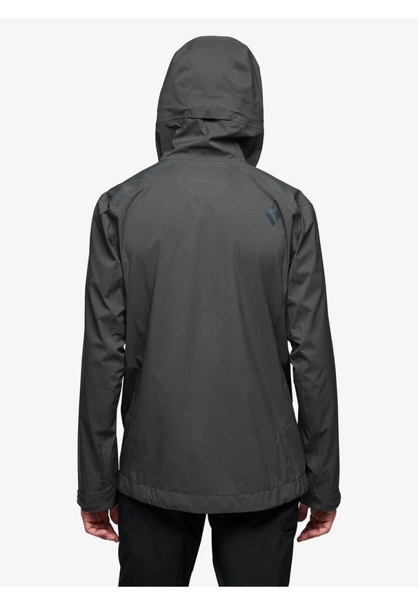 Kurtka z membraną męska Black Diamond Highline Stretch Shell. Kolor: szary