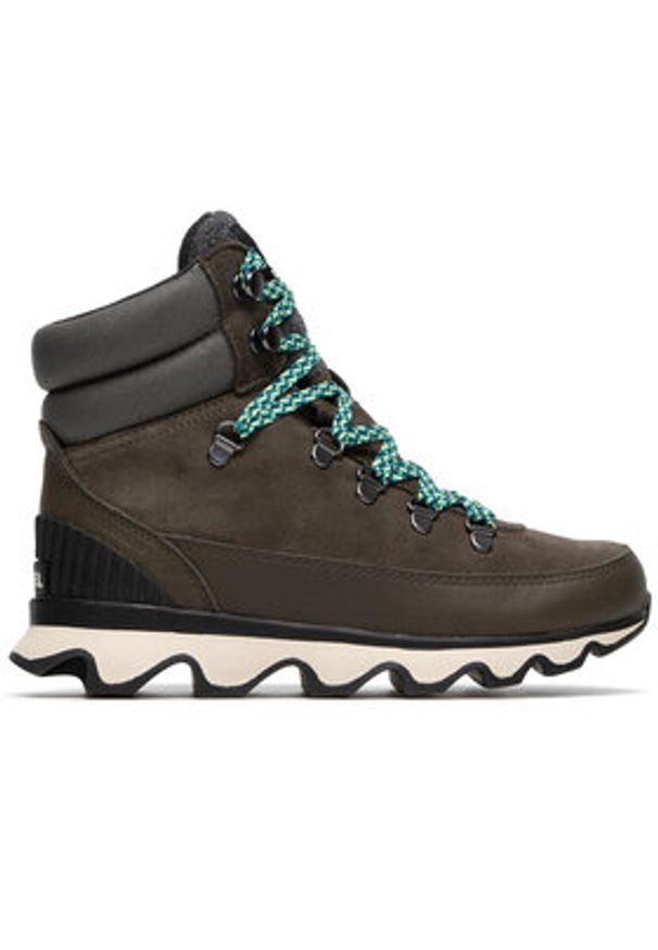sorel - Sorel Trapery Kinetic™ Conquest NL3768 Zielony. Kolor: zielony. Materiał: zamsz, skóra
