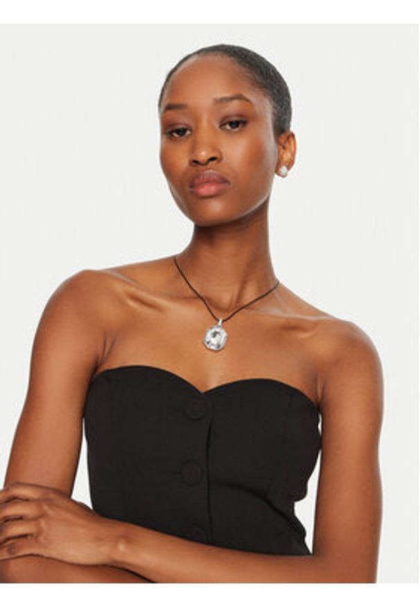 Swarovski Naszyjnik Lucent 5698526 Srebrny. Materiał: srebrne. Kolor: srebrny
