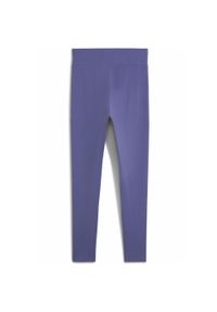 Puma - Damskie legginsy HER z wysokim stanem PUMA Blue Crystal. Stan: podwyższony. Kolor: niebieski