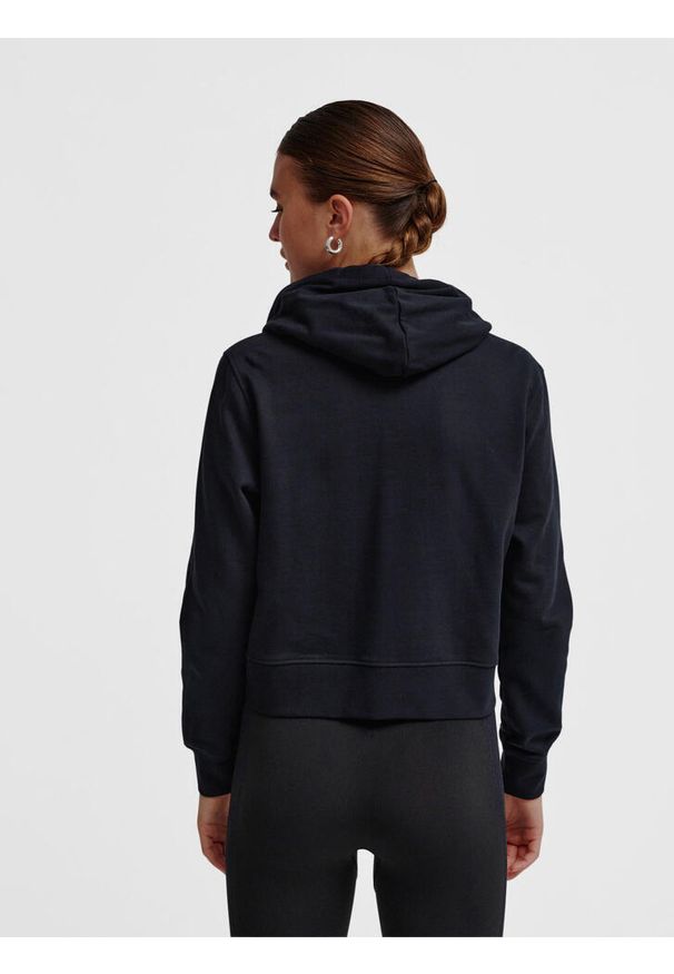 Bluza damska z kapturem Hummel Elemental. Typ kołnierza: kaptur. Kolor: czarny. Sport: fitness