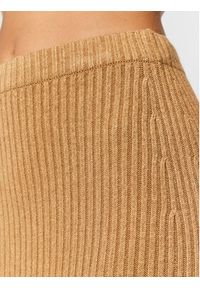 Kontatto Spódnica ołówkowa 3M8337 Brązowy Slim Fit. Kolor: brązowy. Materiał: wiskoza #5