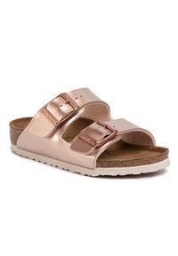 Birkenstock Klapki Arizona Kids 1012478 M Różowy. Kolor: różowy. Materiał: skóra #7