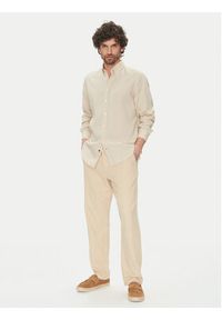 Hechter Paris Koszula 60356 151600 Beżowy Regular Fit. Kolor: beżowy #4