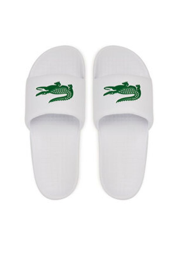 Lacoste Klapki 7-49CMA0021 Biały. Kolor: biały. Materiał: syntetyk