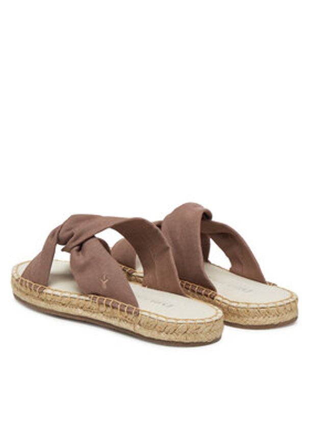 EMU Australia Espadryle Rowley W13169 Beżowy. Kolor: beżowy. Materiał: materiał