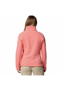 columbia - Bluza polarowa damska Columbia Fast Trek II rozpinana. Kolor: różowy. Materiał: polar
