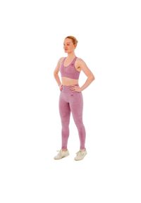 XTREME SOCKSWEAR - Damski zestaw sportowy Xtreme - legginsy sportowe + top sportowy - Różowy. Kolor: różowy. Sport: fitness
