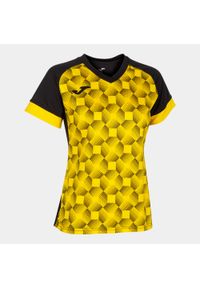 Koszulka do piłki nożnej damska Joma Supernova III. Kolor: wielokolorowy, żółty, czarny. Sport: piłka nożna #1