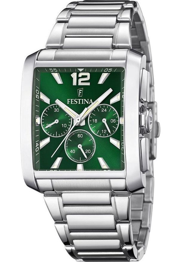 Zegarek Festina Zegarek męski Festina F20635-3 srebrny. Kolor: srebrny