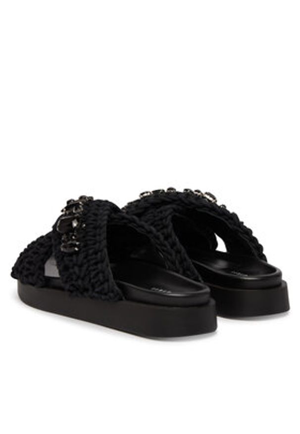 Inuikii Klapki Woven Stones 1004.003.0073 Czarny. Kolor: czarny. Materiał: materiał