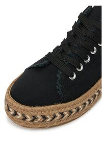 DeeZee Espadryle ZYKS305 Czarny. Kolor: czarny. Materiał: materiał #4