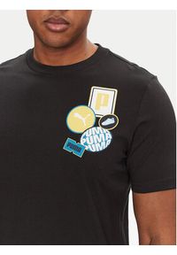 Puma T-Shirt Graphics Icon 684829 Czarny Regular Fit. Kolor: czarny. Materiał: bawełna #2