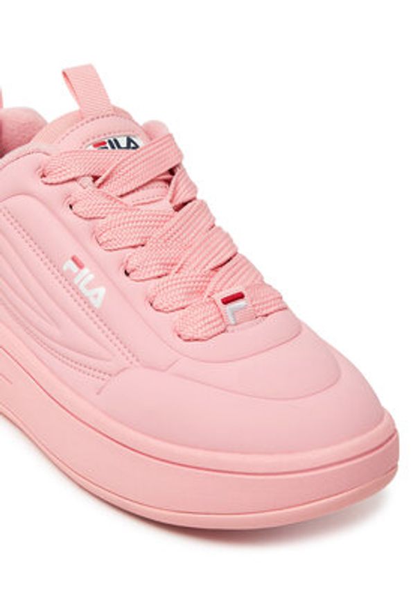 Fila Sneakersy Superbubble FFW0536 40123 Różowy. Kolor: różowy. Materiał: skóra
