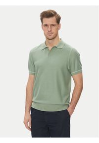 BOSS Polo H-Jianluca 50537654 Zielony Regular Fit. Typ kołnierza: polo. Kolor: zielony. Materiał: bawełna