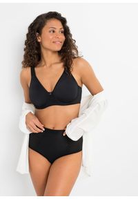 bonprix - Biustonosz minimizer z wyściełanymi ramiączkami. Kolor: czarny #3