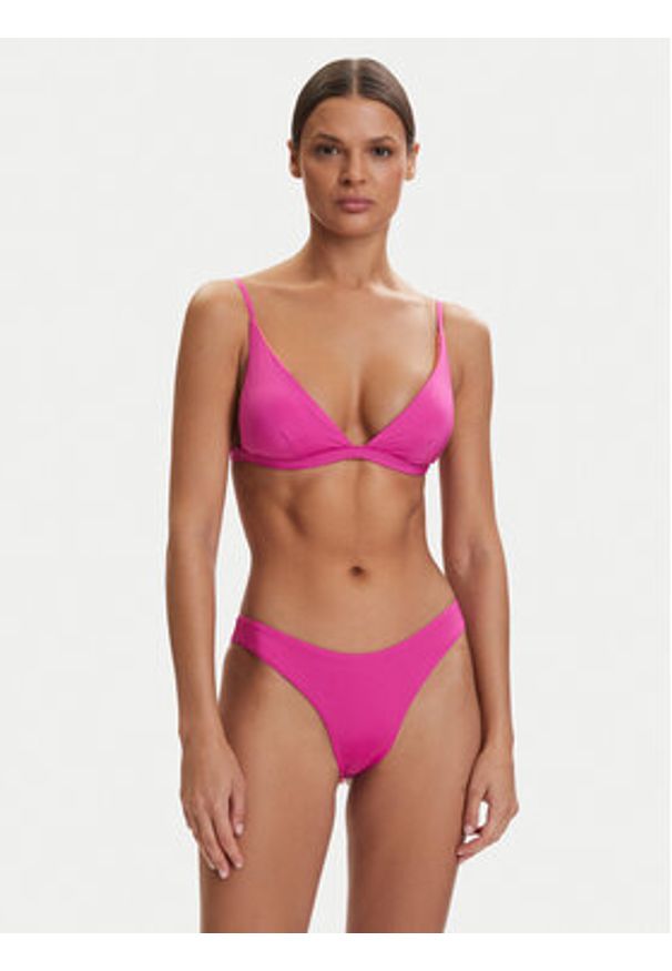 Maaji Dół od bikini Iconic PT3889SCC013 Fioletowy. Kolor: fioletowy. Materiał: syntetyk