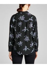 Lee - LEE FLORAL BLOUSE DAMSKA KOSZULA DŁUGI RĘKAW BLACK L49UXM01. Długość rękawa: długi rękaw. Długość: długie #5