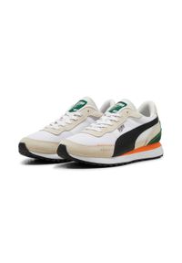 Buty Sportowe Męskie Puma Road Rider Sd Warm. Kolor: wielokolorowy, beżowy. Materiał: materiał, syntetyk. Szerokość cholewki: normalna. Sport: turystyka piesza
