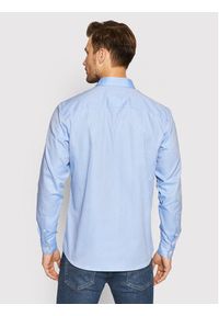 Selected Homme Koszula New Mark 16058640 Błękitny Slim Fit. Kolor: niebieski. Materiał: bawełna #4