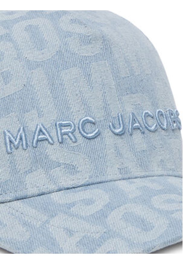 MARC JACOBS - Marc Jacobs Czapka z daszkiem W60408 Błękitny. Kolor: niebieski. Materiał: bawełna, materiał