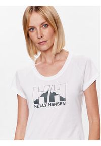 Helly Hansen T-Shirt Nord Graphic 62985 Biały Regular Fit. Kolor: biały. Materiał: syntetyk #4