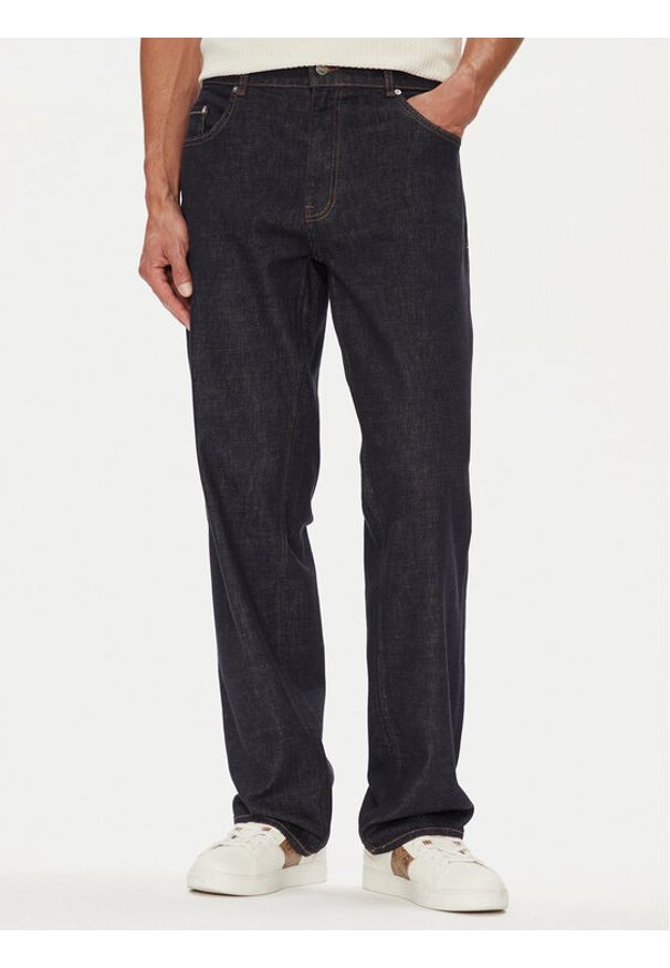 Guess Jeansy M5YA82 D5QC2 Niebieski Regular Fit. Kolor: niebieski